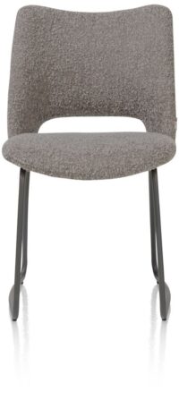 Kodi, eetkamerstoel - frame graphite - stof Brioni - lever