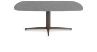 Saluti, TABLE OVAAL 180 X 105 CM. - CENTRALE POOT - STEELBROWN - Anthracite