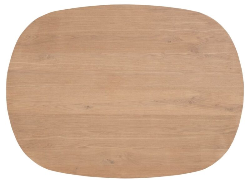 Nyborg, Eetkamertafel 210 X 110 Cm - Deens Ovaal - Centrale Poot Hout - Afbeelding 3