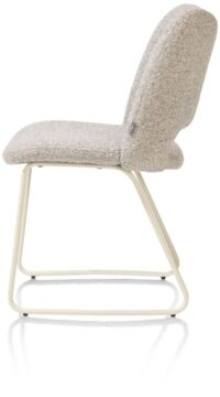 Kodi, eetkamerstoel - frame nebbia - stof Brioni - Kiezel - Afbeelding 3