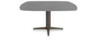 Saluti, TABLE OVAAL 150 X 105 CM. - CENTRALE POOT - STEELBROWN - Anthracite