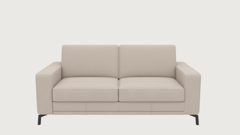 Denver, 2-Places - Accoudoir Droit - Creme - Image 1