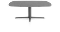 Saluti, TABLE OVAAL 180 X 105 CM. - CENTRALE POOT - GRAPHIET - Anthracite