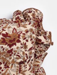 Julia coussin 50x30cm - Rouge - Image 2