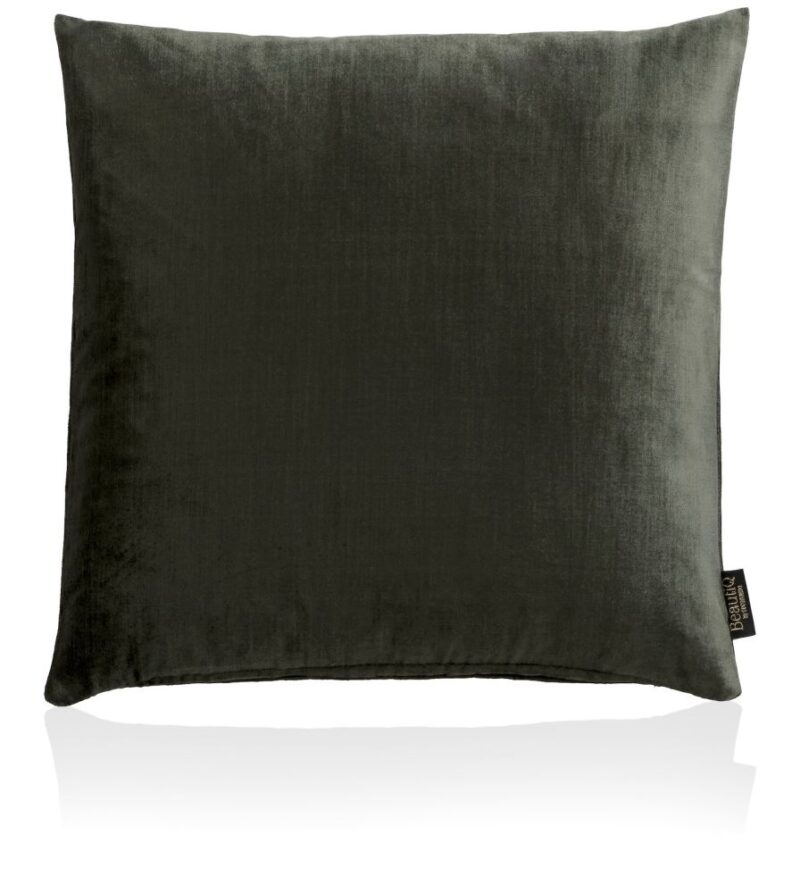 Beautiq - Class Kussen 45X45Cm - Olijf - Afbeelding 1