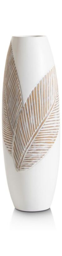 Jolie vaas H45cm - Wit