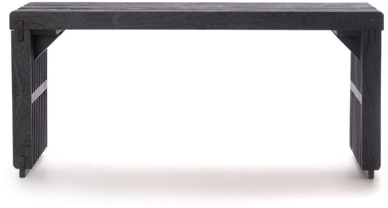 Lino Bankje 96Cm - Zwart - Afbeelding 1