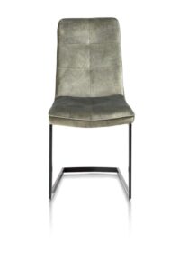 Milva, eetkamerstoel - swing zwart vierkant - Afbeelding 3