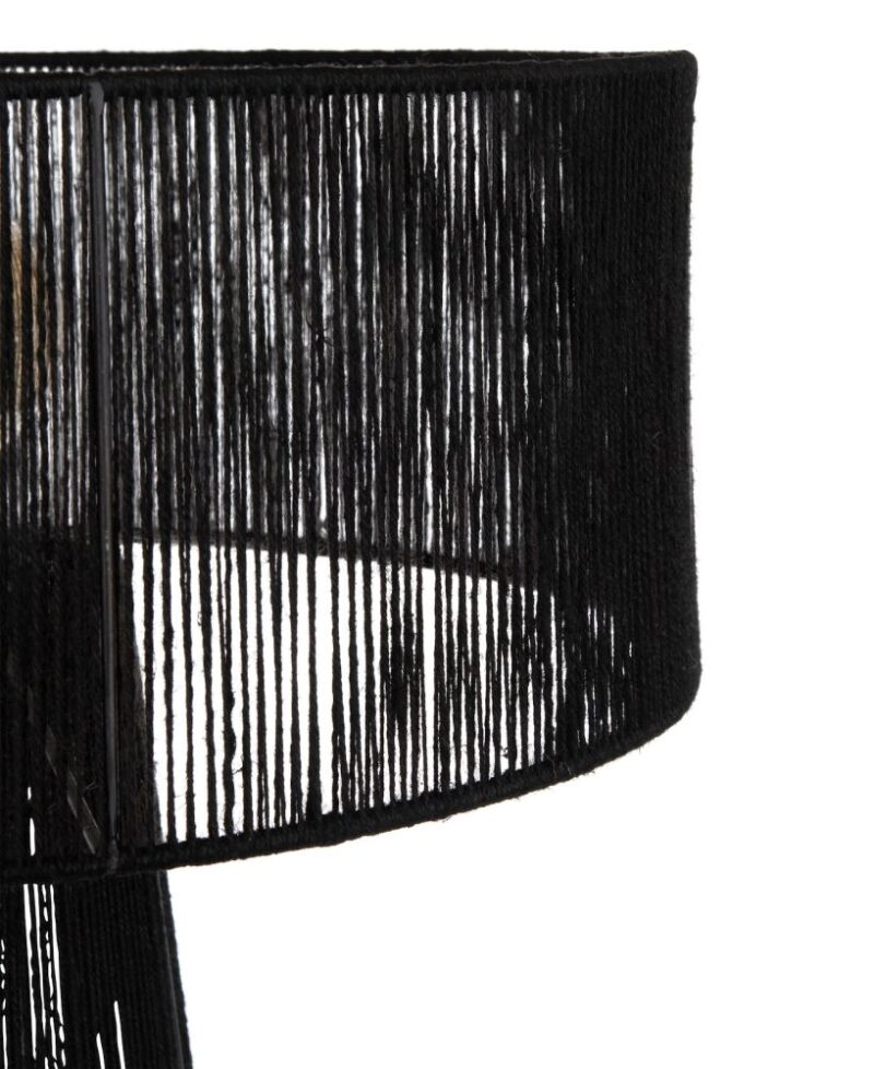 Tali Lampadaire 1*E27 H120Cm - Noir - Image 3