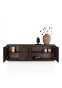 Gijon, buffet 240 cm - 3-portes + 2-tiroirs + plinthe - Image 3