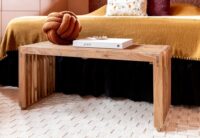 Twisted kussen 30x30cm - koper - Afbeelding 3