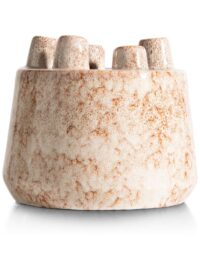 Safia vaas H21cm - Beige