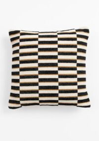 Riff coussin 50x50cm - Noir