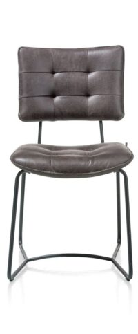 Julien, chaise - cadre noir - Corsica - Anthracite - Image 3