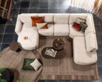 Timeless - Clint kussen 60x60cm - koper - Afbeelding 3