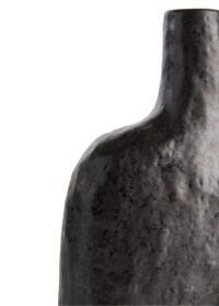 Lina vaas H21cm - Zwart - Afbeelding 3