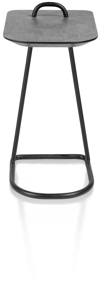 Maze, laptop-tafel 45 x 30 cm - hoogte 60,5 cm - Antraciet