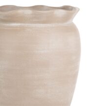 Wave pot H40cm - Beige - Image 2