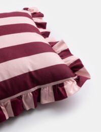 Riva coussin 43x43cm - Rouge - Image 2