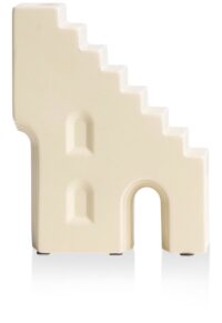 Skala bougeoir H17.6cm - Couleur creme