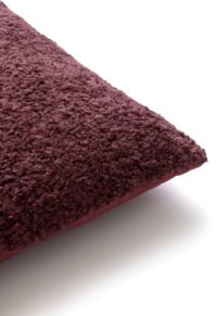 Teddy kussen 30x50cm - Rood - Afbeelding 3