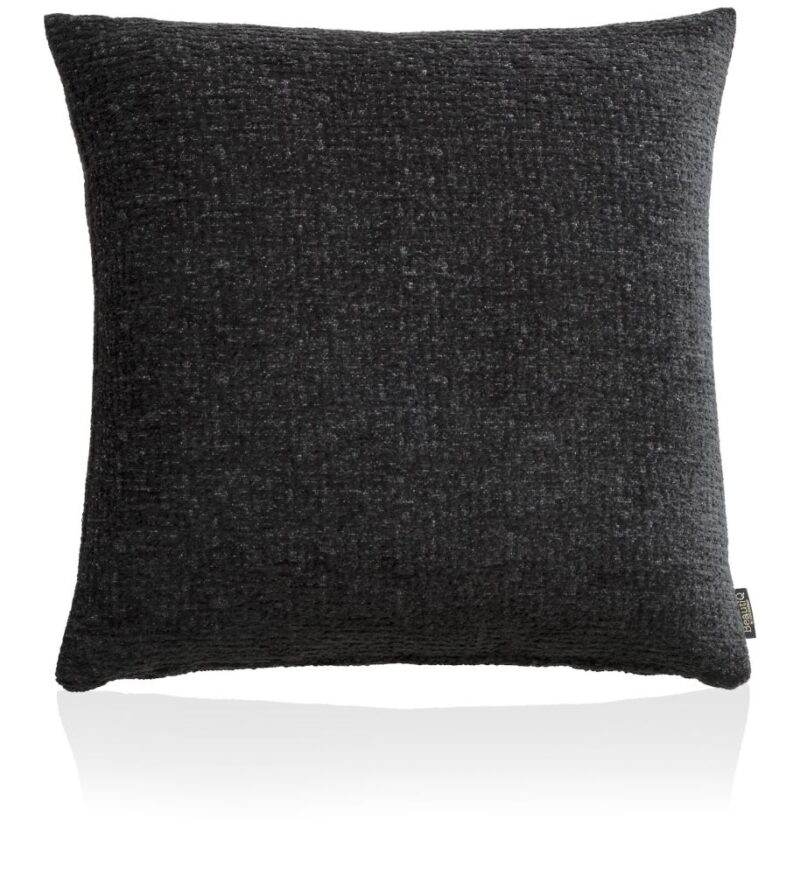 Beautiq - Chic Kussen 60X60Cm - Antraciet - Afbeelding 1