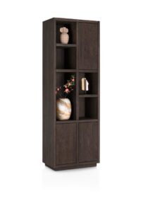 Gijon, armoire 75 cm - 3-portes + 5-niches - Image 2