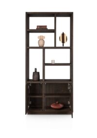 Gijon, roomdivider 100 cm - 4-deuren + 6-niches - Afbeelding 3