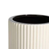 Haley vaas H24cm - Wit - Afbeelding 2