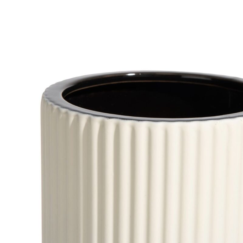 Haley Vaas H24Cm - Wit - Afbeelding 2