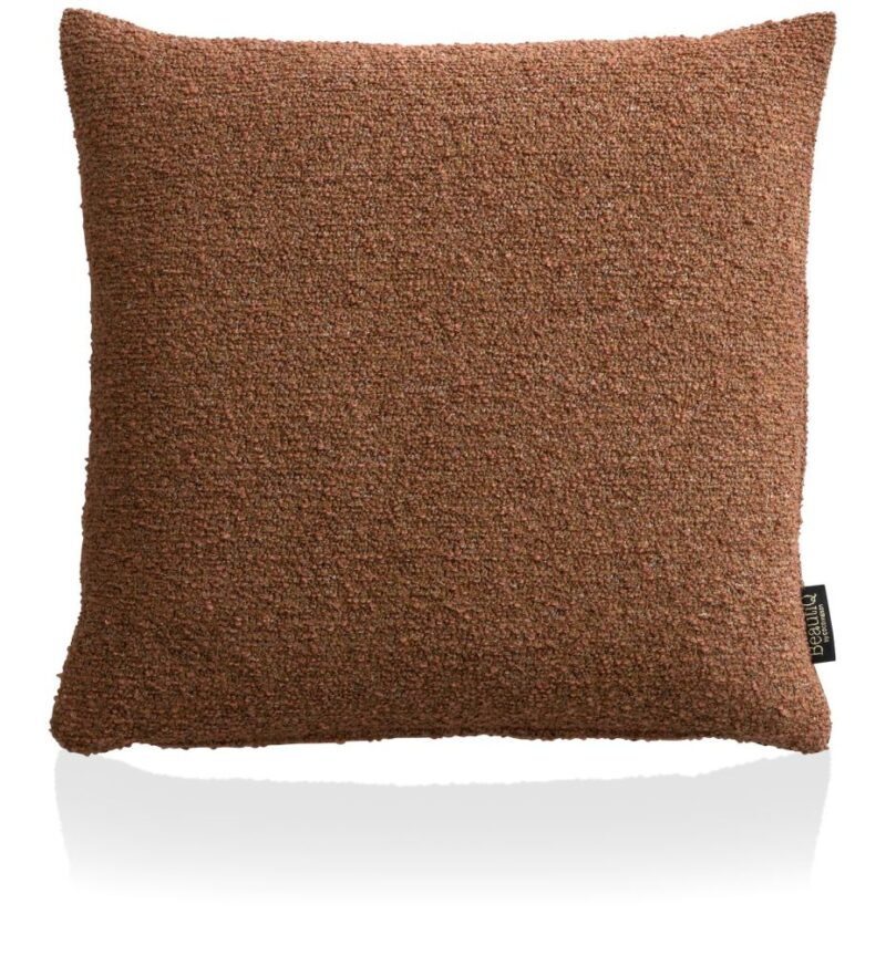 Beautiq - Upper Kussen 45X45Cm - Koper - Afbeelding 1