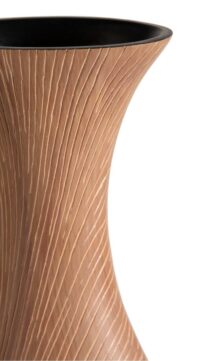 Gigi vaas H82,5cm - Bruin - Afbeelding 3