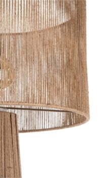 Tali tafellamp 1*E27 H57cm - natural - Afbeelding 2