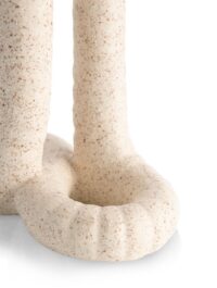 Kiki vaas H17cm - Beige - Afbeelding 2