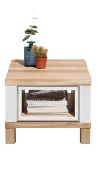 Jardin, bijzettafel 60 x 50 cm + 1-niche - wit - Afbeelding 4