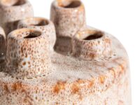 Safia vaas H15cm - Beige - Afbeelding 3