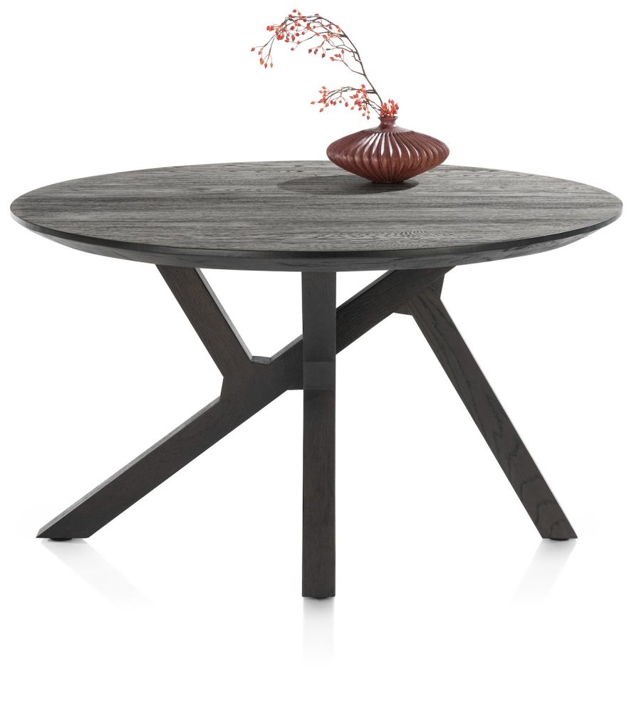 Cosenza, eetkamertafel rond 130 cm - Onyx