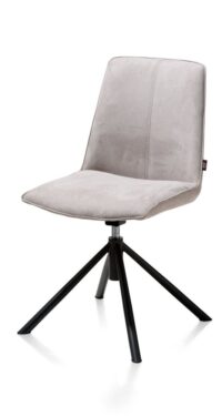 Brody, chaise - combination facade Savannah / cote arriere Kibo - Gris clair