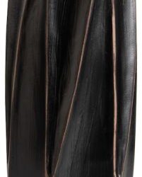 Merle vaas H52cm - Zwart