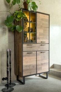 Avalon, salontafel 110 x 60 cm + 2-niches - Driftwood - Afbeelding 3