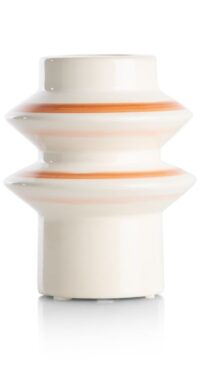 Nora kandelaar H15cm - Multikleur