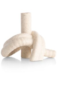 Kiki vaas H13,5cm - Beige