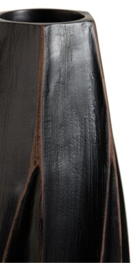 Merle vaas H81cm - Zwart - Afbeelding 2