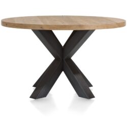 Metalox, eetkamertafel rond 130 cm