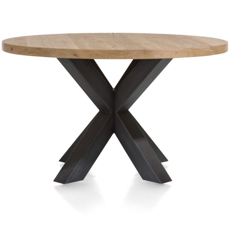 Metalox, Eetkamertafel Rond 130 Cm - Afbeelding 1