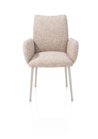 Bovina, armstoel - stof Luton + nosag - frame crème - koper - Afbeelding 2