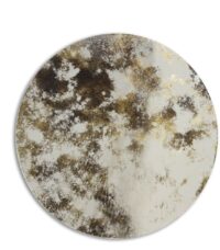 Moon miroir D88cm - Gris