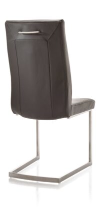 Malvino, eetkamerstoel - RVS swing vierkant + greep - Afbeelding 3