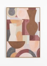 Franny schilderij 80x120cm - Multikleur