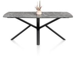 Palace, eetkamertafel 240 x 115 cm - centrale poot - Lichtgrijs